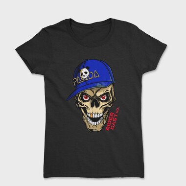 Skull Panda Cap Red Eyes Cast 99, Tricou Femei