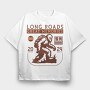 Bigfoot Hiking Memories Trend Yeti, Tricou Oversize Barbati (Unisex)
