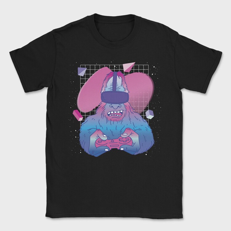 Bigfoot Vaporwave Vr, Tricou Barbati (Unisex)