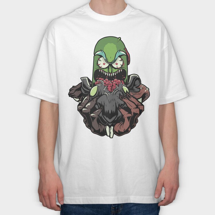 Rick and Morty 25, Tricou Oversize Barbati (Unisex)