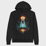 Jesus And Ufo, Hanorac Oversize Barbati (Unisex)