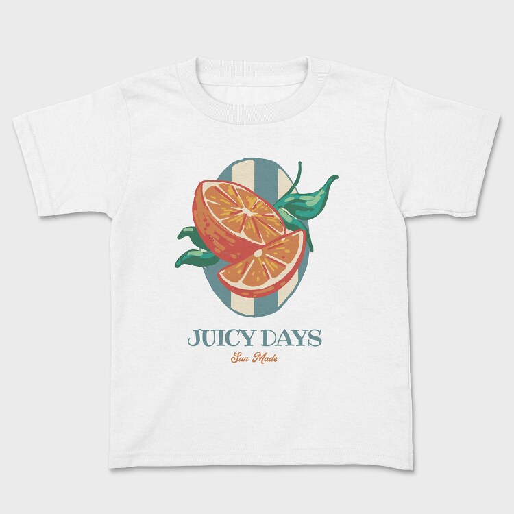 Juicy Days Citrus Summer, Tricou Copii