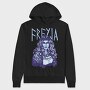 Norse Goddess Freyja, Hanorac Oversize Barbati (Unisex)