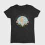 Nightime Best Time Moon Flower Power Nature 12, Tricou Femei