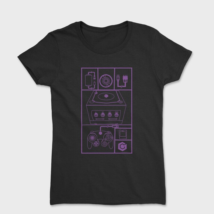 Retro Gaming Entertainment System 2, Tricou Femei