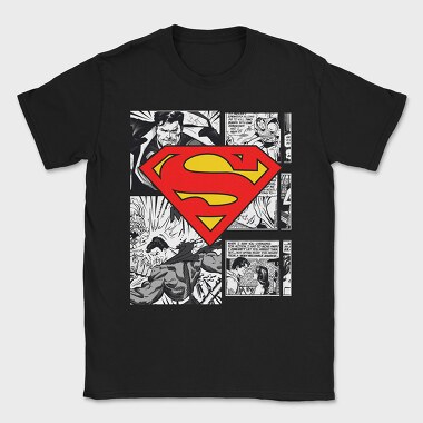Superman Secret Identity Eyes, Tricou Barbati (Unisex)
