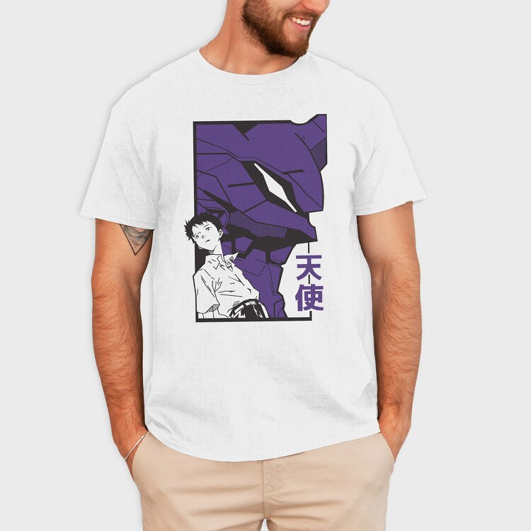 Neon Genesis Evangelion 9, Tricou Barbati (Unisex)