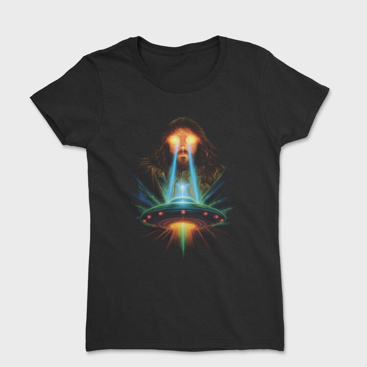 Jesus And Ufo, Tricou Femei
