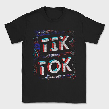 Tiktok Music Grunge Art, Tricou Barbati (Unisex)