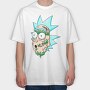 Rick and Morty 12, Tricou Oversize Barbati (Unisex)