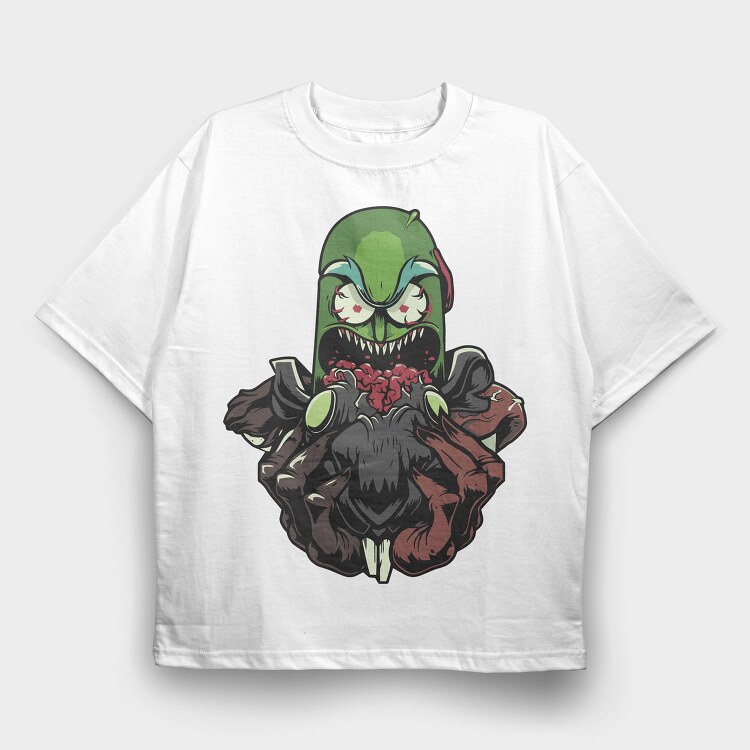 Rick and Morty 25, Tricou Oversize Barbati (Unisex)