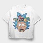 Rick and Morty 23, Tricou Oversize Barbati (Unisex)