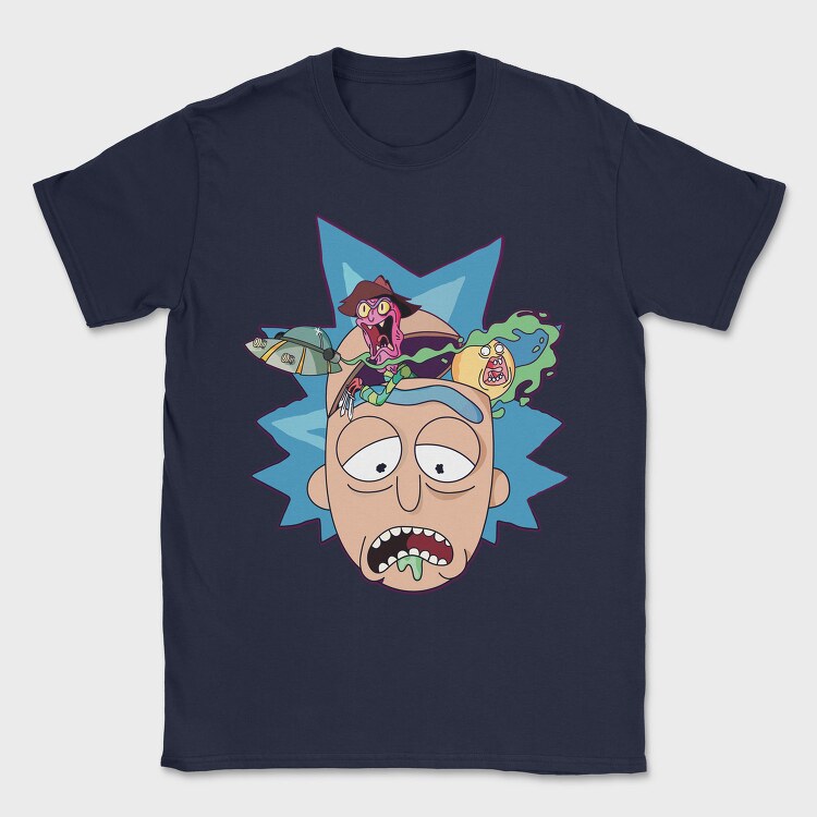 Rick and Morty 23, Tricou Barbati (Unisex)