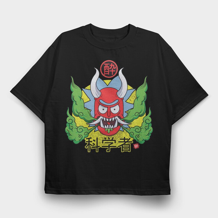 Rick and Morty 20, Tricou Oversize Barbati (Unisex)