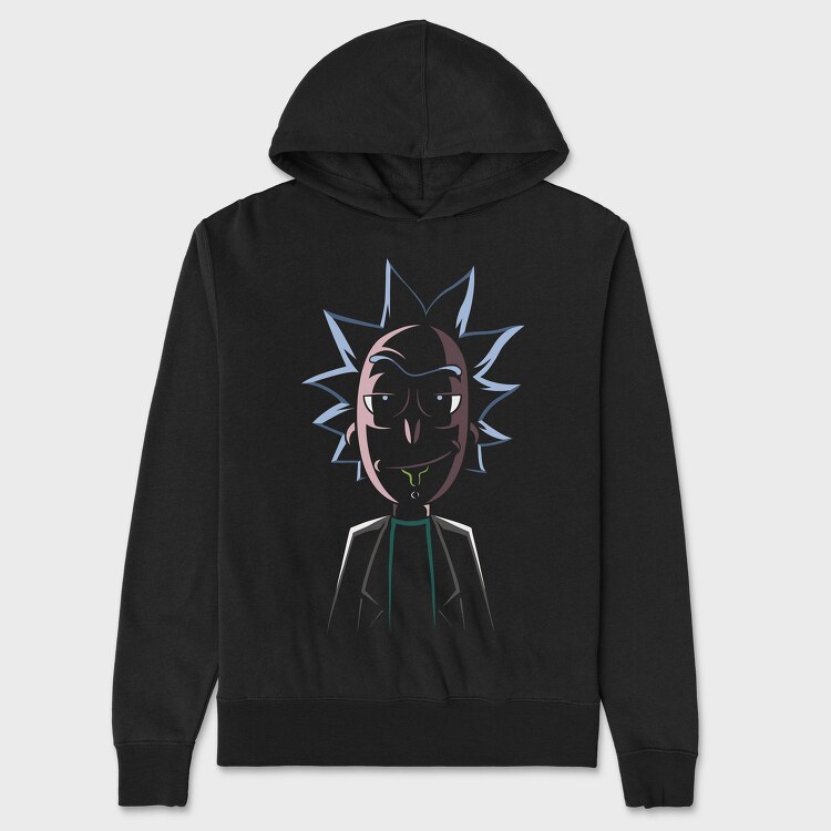 Rick and Morty 18, Hanorac Oversize Barbati (Unisex)