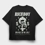 Richboy 1, Tricou Oversize Barbati (Unisex)
