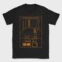 Retro Gaming Entertainment System, Tricou Barbati (Unisex)