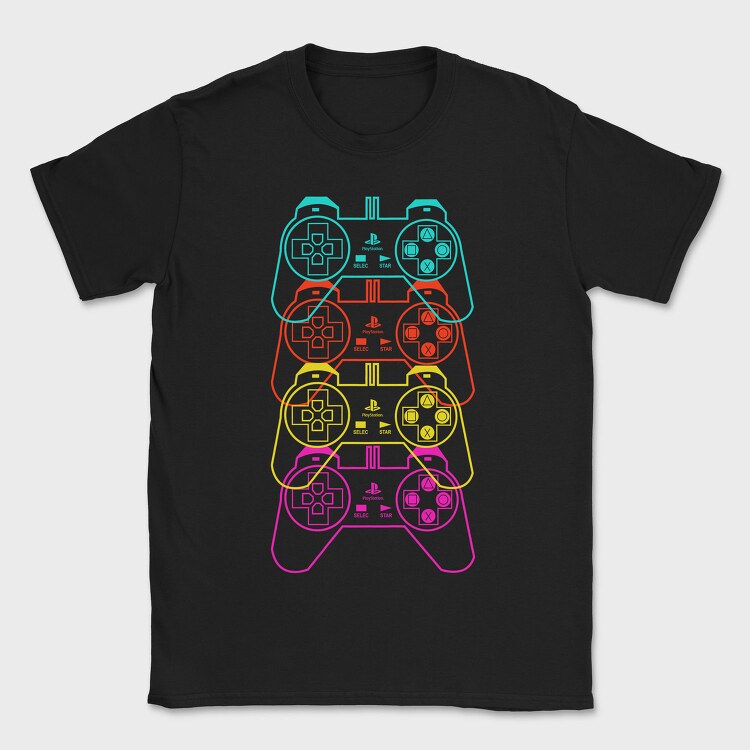 Retro Controller, Tricou Barbati (Unisex)
