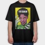 Purple Rain, Tricou Oversize Barbati (Unisex)