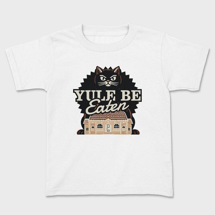 Cat Gingerbread House Ginger, Tricou Copii