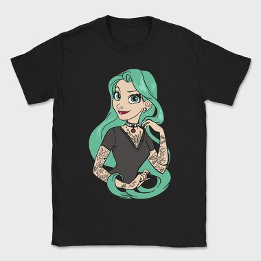 Princess Rockstar 4, Tricou Barbati (Unisex)
