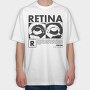 Retina 1, Tricou Oversize Barbati (Unisex)