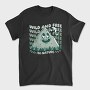 Wild and Free Mountain Cartoon, Tricou Barbati (Unisex)