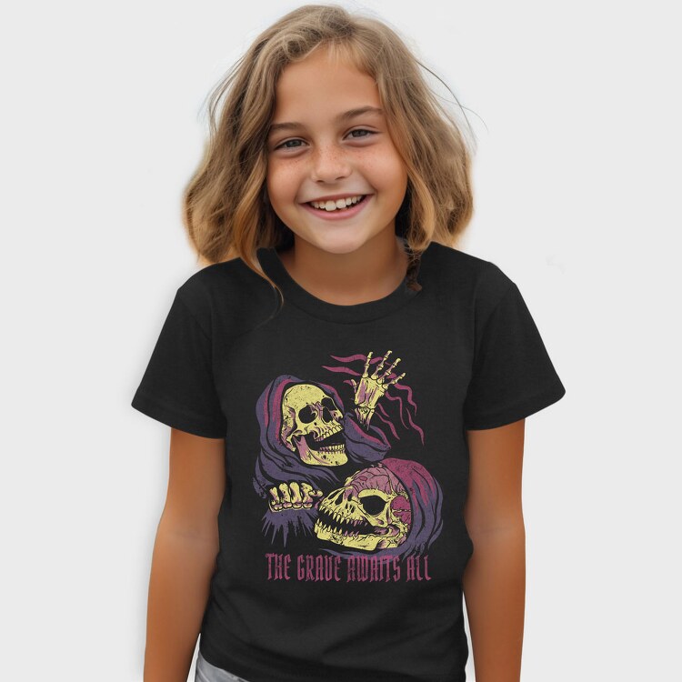 Grave Awaits, Tricou Copii