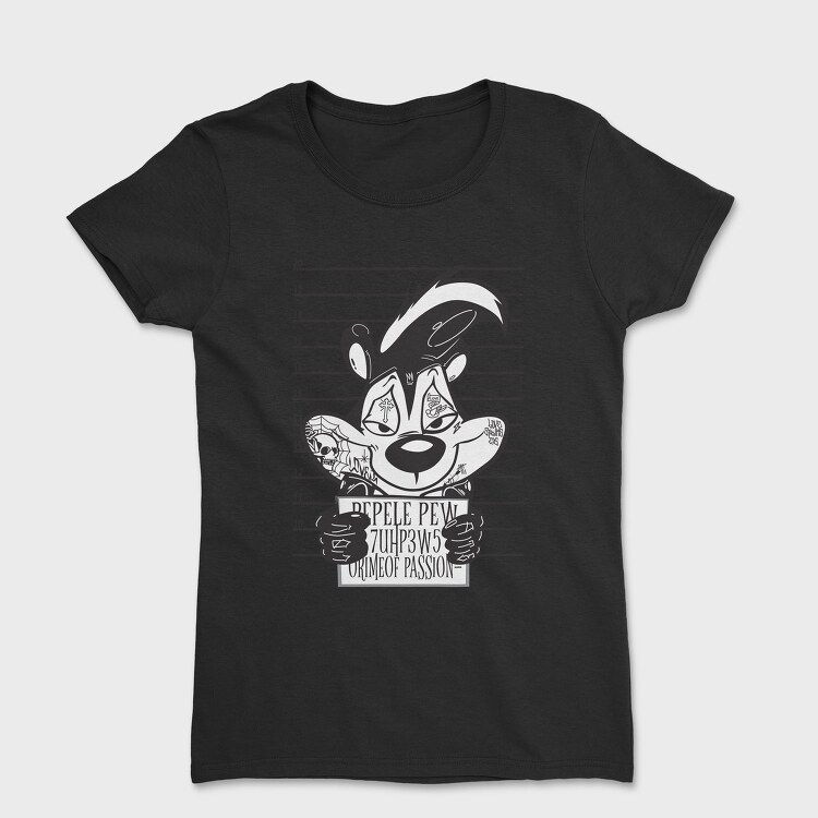 Prisoner Pep Le Pew, Tricou Femei