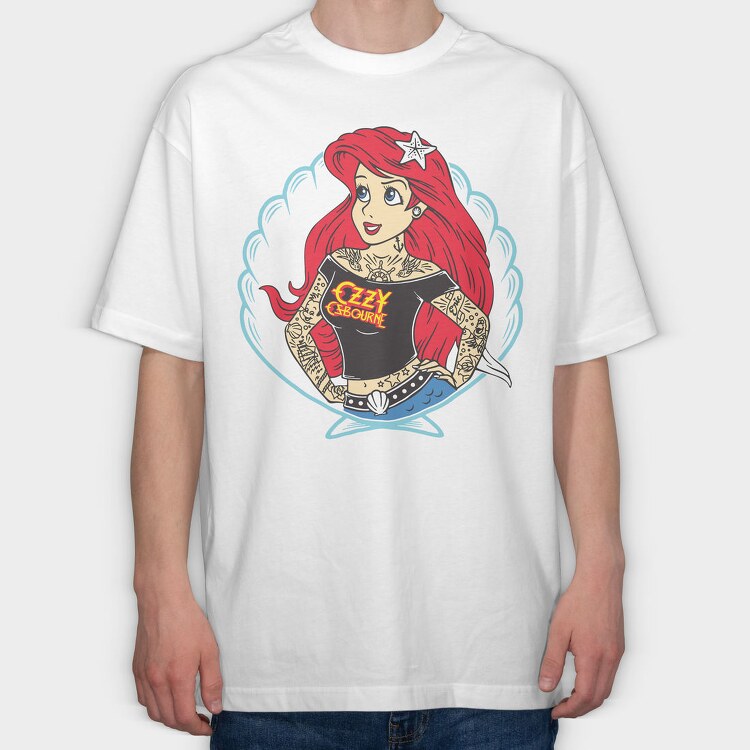 Princess Rockstar 11, Tricou Oversize Barbati (Unisex)