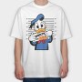 Prisoner Donald Duck, Tricou Oversize Barbati (Unisex)