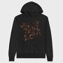 Deer Skull Nature, Hanorac Oversize Barbati (Unisex)