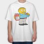 Ralph Wiggum, Tricou Oversize Barbati (Unisex)