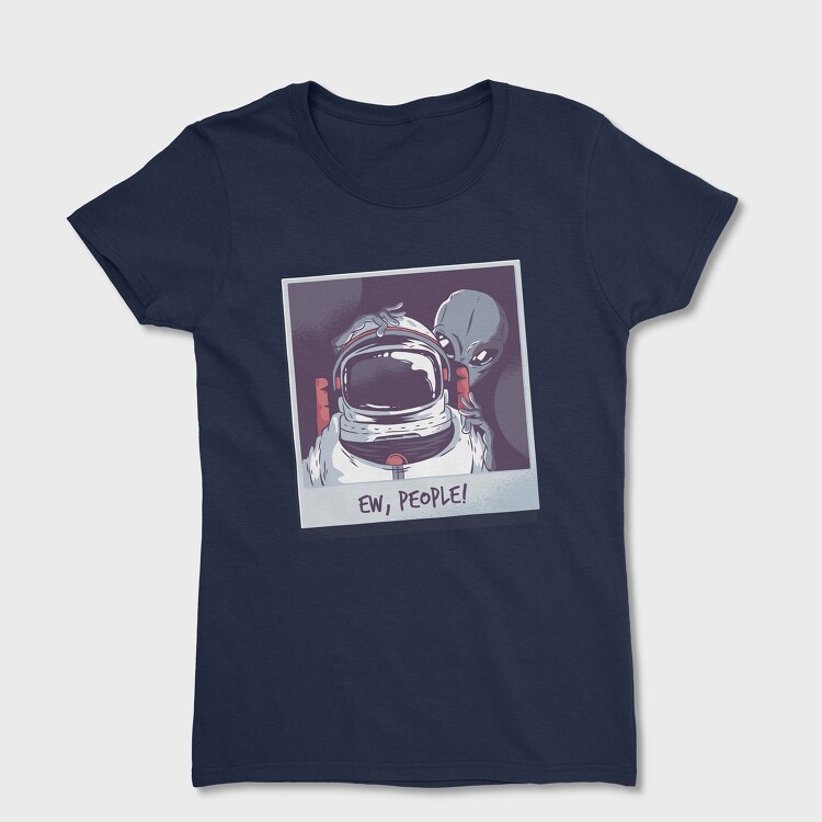 Astronaut Alien, Tricou Femei