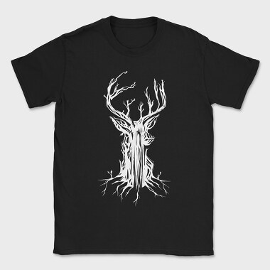 Deer Tree, Tricou Barbati (Unisex)