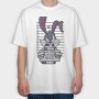 Prisoner Bugs Bunny, Tricou Oversize Barbati (Unisex)