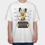 Prisoner Pluto the Pup, Tricou Oversize Barbati (Unisex)