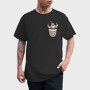 Santa Pocket, Tricou Barbati (Unisex)