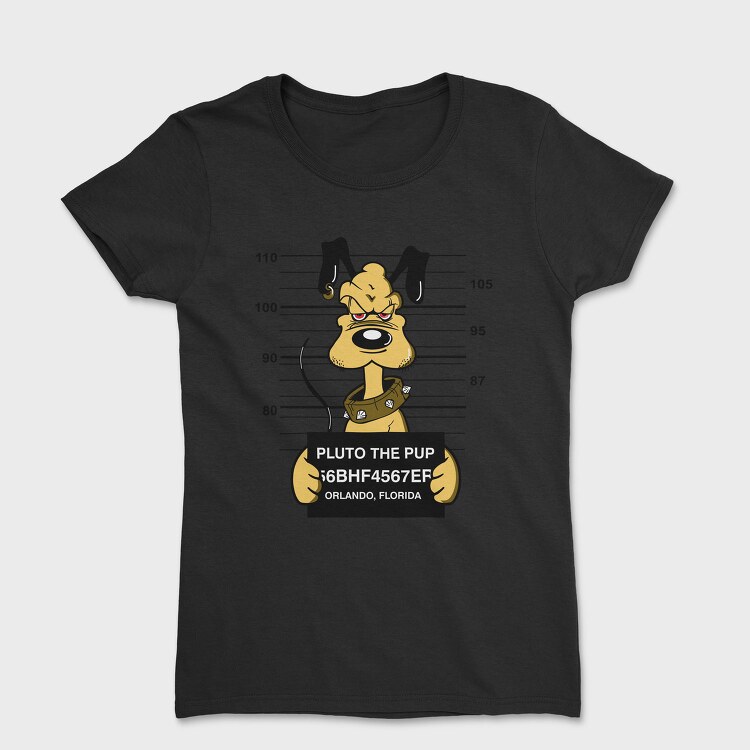 Prisoner Pluto the Pup, Tricou Femei