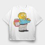 Ralph Wiggum, Tricou Oversize Barbati (Unisex)
