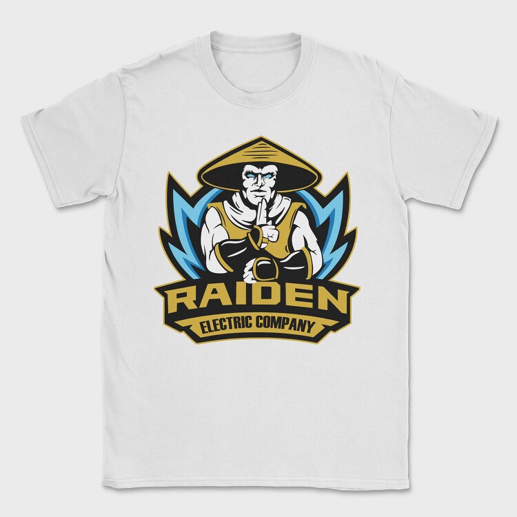 Raiden Mortal Kombat, Tricou Barbati (Unisex)