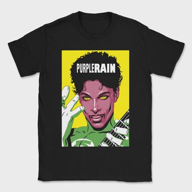 Purple Rain, Tricou Barbati (Unisex)