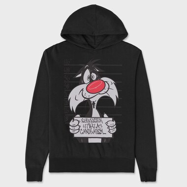 Prisoner Sylvester, Hanorac Oversize Barbati (Unisex)