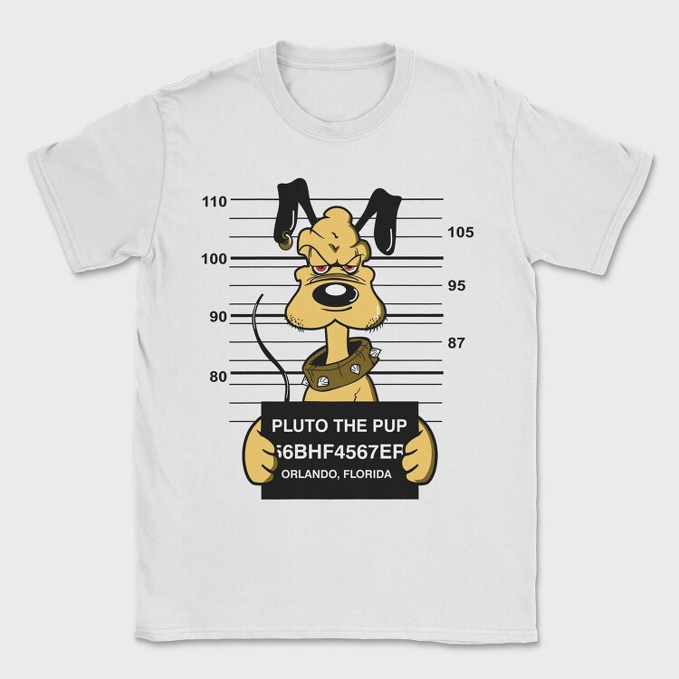 Prisoner Pluto the Pup, Tricou Barbati (Unisex)