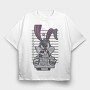 Prisoner Bugs Bunny, Tricou Oversize Barbati (Unisex)