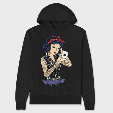 Princess Rockstar 9, Hanorac Oversize Barbati (Unisex)