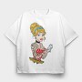 Princess Rockstar 8, Tricou Oversize Barbati (Unisex)