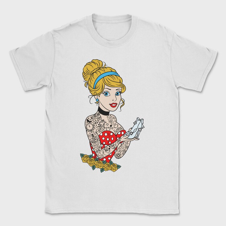 Princess Rockstar 8, Tricou Barbati (Unisex)