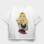 Princess Rockstar 5, Tricou Oversize Barbati (Unisex)