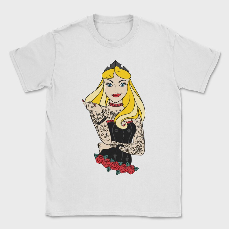 Princess Rockstar 5, Tricou Barbati (Unisex)
